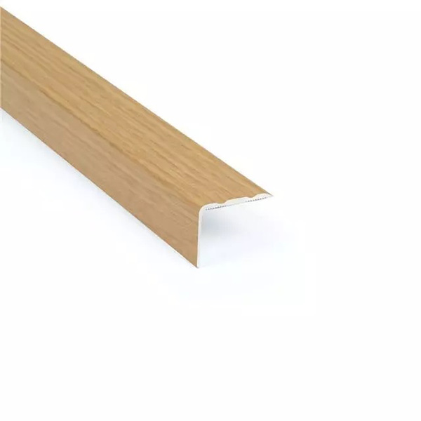0.9m Self Adhesive Aluminium Wood/Metal Effect Flooring Stair Nosing