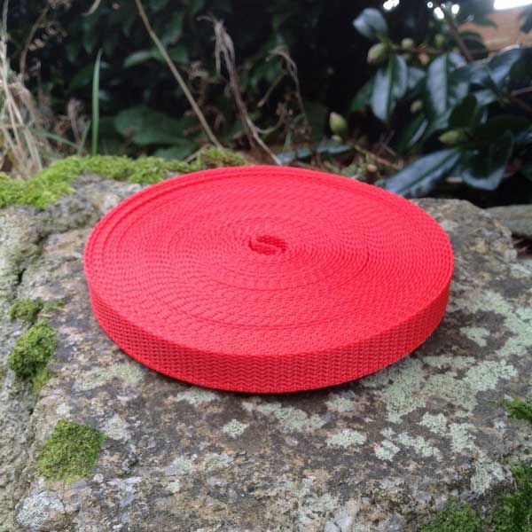 15mm Polypropylene Lightweight & Strong Webbing Tape Roll