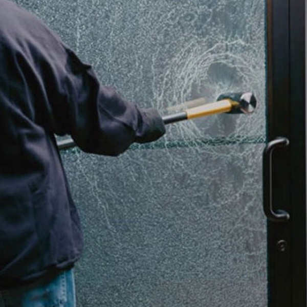 175 Micron Thick Security Film for Windows and Glass