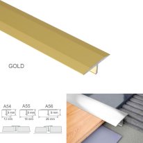 18mm Aluminium T-Bar Threshold Trim – Tile Transition Profile