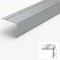 Aluminium Stair Nosing Anti Slip 