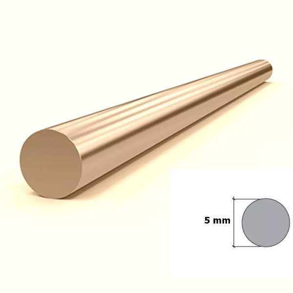 1m Brass Round Bar Rod Cz121 