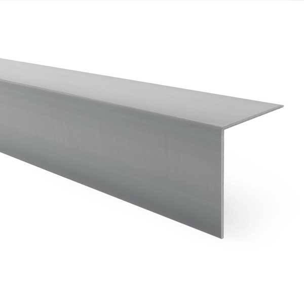 1m Self-Adhesive Dark Gray Wall Corner Protector PVC Angle 