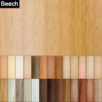 1m Long UPVC  Wood Effect Stair Edge Nosing Trim PVC Self-Adhesive