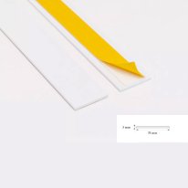 1m PVC Self Adhesive Durable Flat Architrave Trim