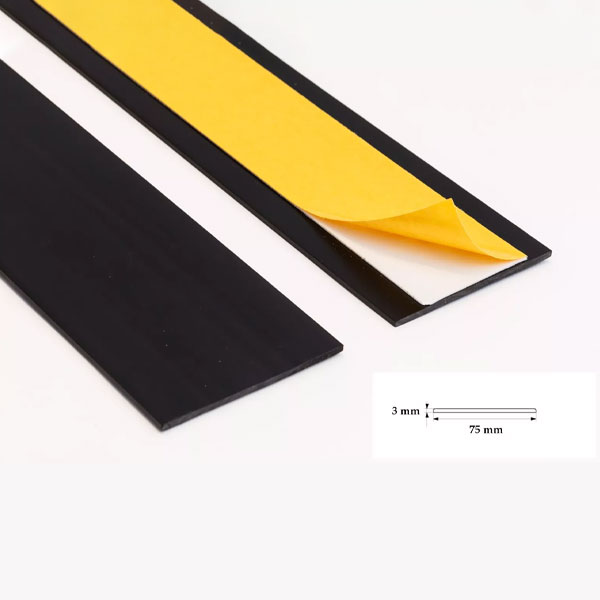 1m PVC Self Adhesive Durable Flat Architrave Trim