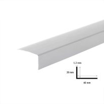 2.5m Unequal Plastic PVC Corner 90 Degree Angle Trim