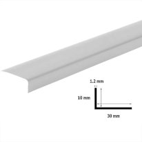 2.5m Unequal Plastic PVC Corner 90 Degree Angle Trim
