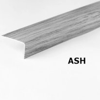2.5m Wood Effect Plastic Unequal PVC Corner 90 Degree Angle Strip