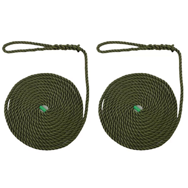 2 Pieces Softline Warps Boat Lines Mooring Ropes Yacht Sailing Dock