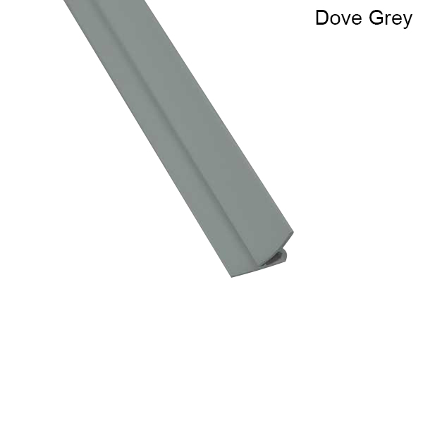 Durable PVC Small Internal Corner Trim