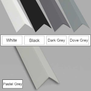 Durable 2440mm PVC Corner Trim for Walls