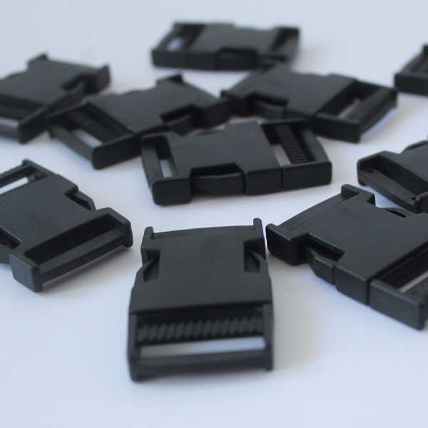 25mm Wide Side Release Compact Buckles Small Profile RS