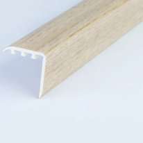 30 x 30mm UPVC Wood Effect Stair Edge Nosing Trim Edge Nosing 