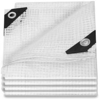 355 GSM Heavy Duty Waterproof Tarpaulin – Super Strong Clear Tarp