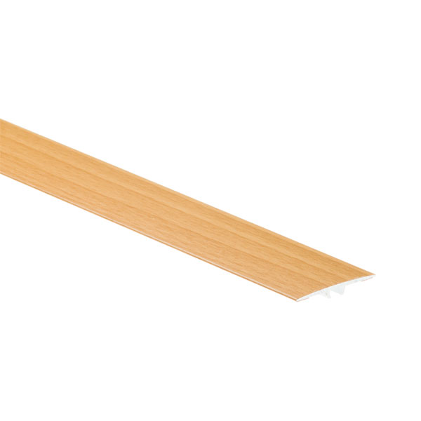 35mm Flat Aluminium Wood Effect Door Edging Bar Trim Threshold Laminate