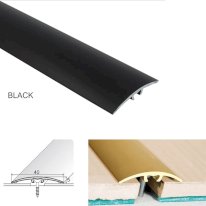 40mm Anodised Aluminium Door Threshold for connecting wooden, laminate, carpet, vinyl or tiled floors