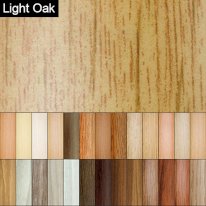 40mm Wood Effect Aluminium Door Floor Bar Edge Trim Threshold Self Adhesive