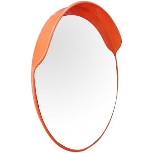 45cm Round HD Convex Security Mirror for Driveway Safety