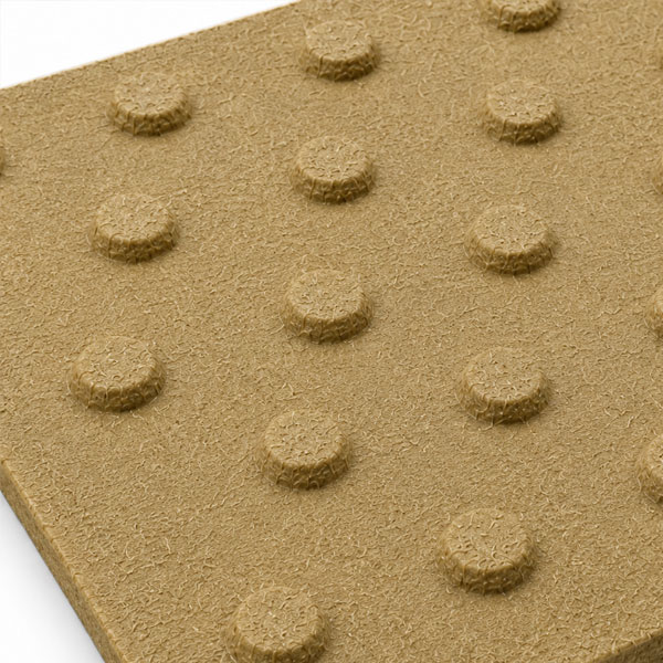 4mm Off Set Blister Standard Grit Finish GRP Tactile Paving