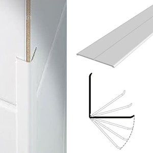 5m UPVC White Flexible Angle Corner Trim