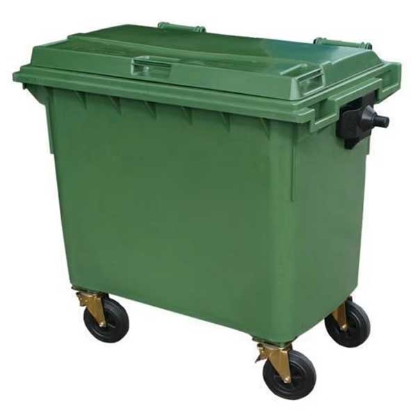 660L High Density Polyethylene Wheeled Bin