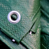 80 GSM Strengthened Waterproof Soft Strong Green Tarp Ground Sheet