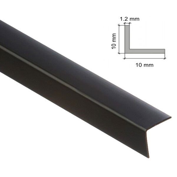  90 Degree Plastic PVC Corner 2.5m Long Angle Trim 