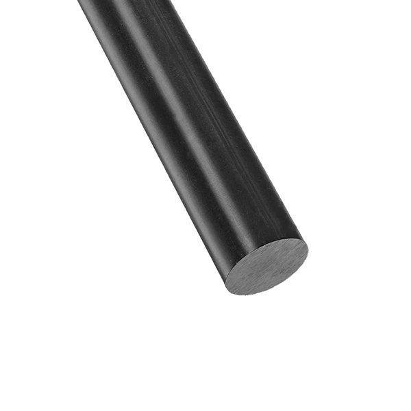 Acetal Round Plastic Rod Black - 200mm Dia