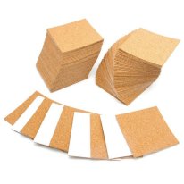 Adhesive Coaster Cork Sheet (Pack Of 50 Sheets)