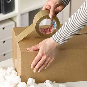 Premium adhesive packing tapes for UK shipping