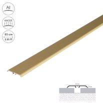 Aluminium Door Bars Threshold Strip Transition Trim Laminate Tiles