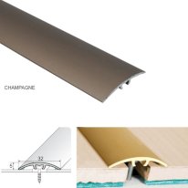 Aluminium Threshold Strips for Wooden & Laminate Floors