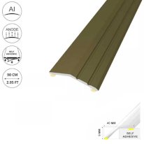 Self Adhesive Aluminium Door Trim For Laminate Floors at Different Levels 