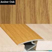 Aluminium Wood Effect Door Thresholds For Vinyl, Carpet, Laminate, Wooden Floors