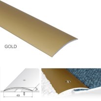 Aluminum Door Threshold Floor Trim for Wooden to Carpet Floor Strip