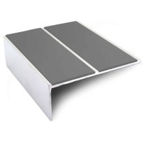 Anti-Slip Commercial Stair Nosing 85mm x 32mm – Aluminium Edge Trim