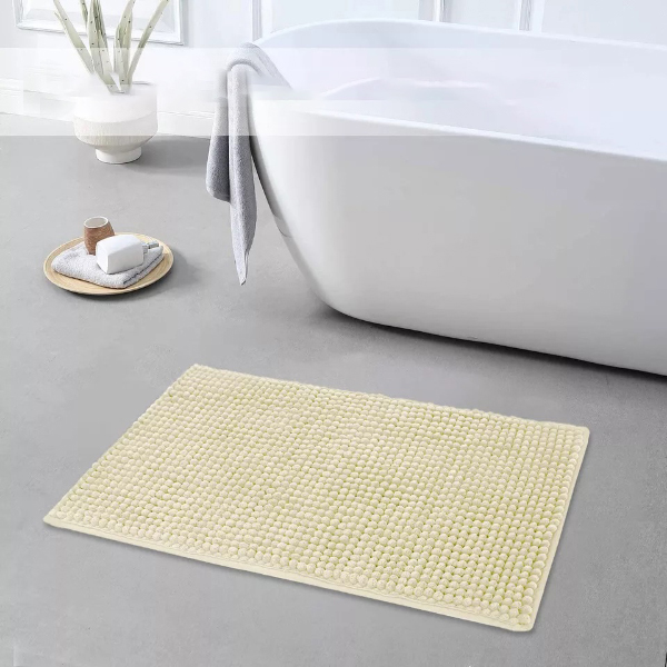 Anti Slip Washable Water Absorbent Bath Mat Soft Rectangle Rugs