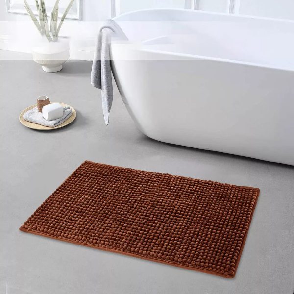 Anti Slip Washable Water Absorbent Bath Mat Soft Rectangle Rugs