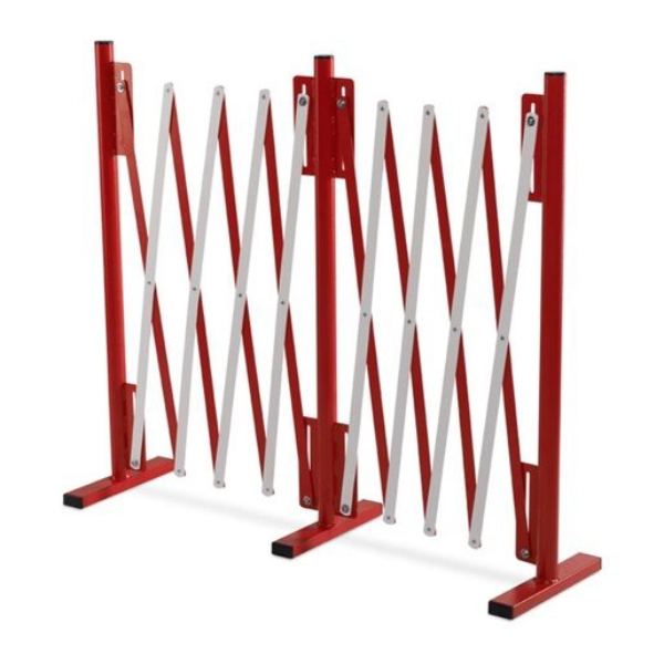 Expandable Barricade Safety Barrier for Temporary Access Control