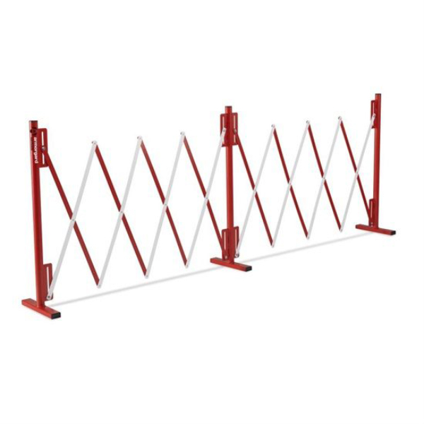Expandable Barricade Safety Barrier for Temporary Access Control