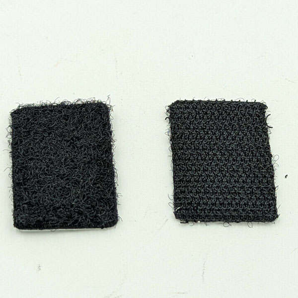 Hook and Loop with High Tack Rubber Adhesive Fastener Squares 