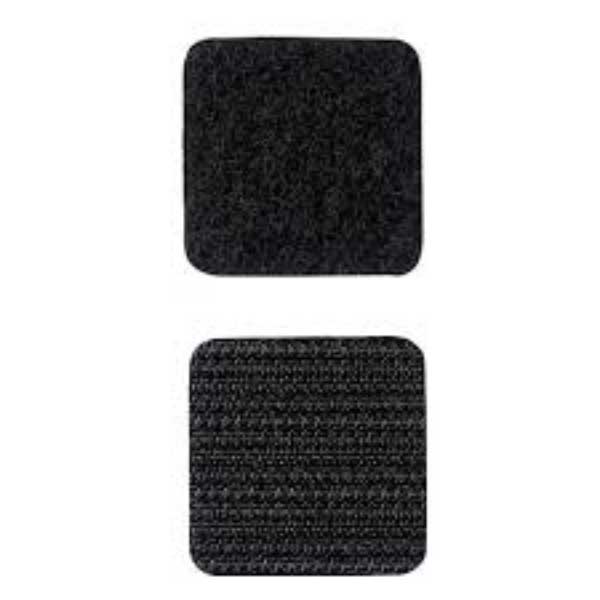 Hook and Loop with High Tack Rubber Adhesive Fastener Squares 