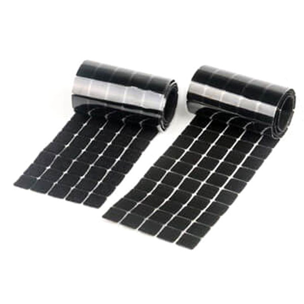 Hook and Loop with High Tack Rubber Adhesive Fastener Squares 