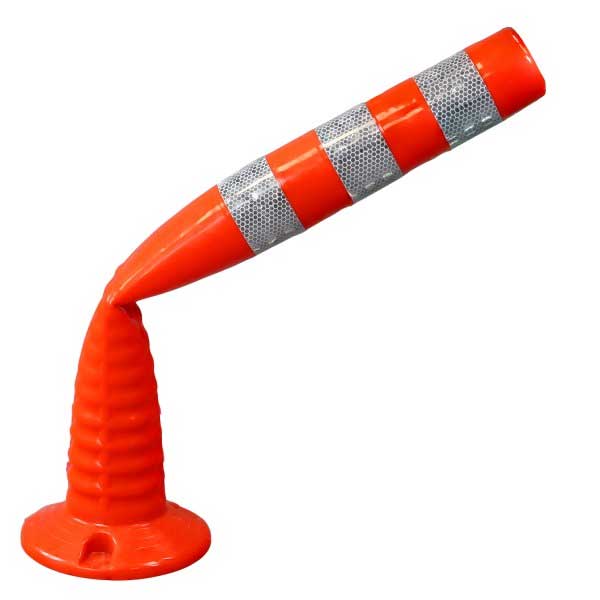 Flexible Traffic Safety Bollard for Roads and Parking Areas