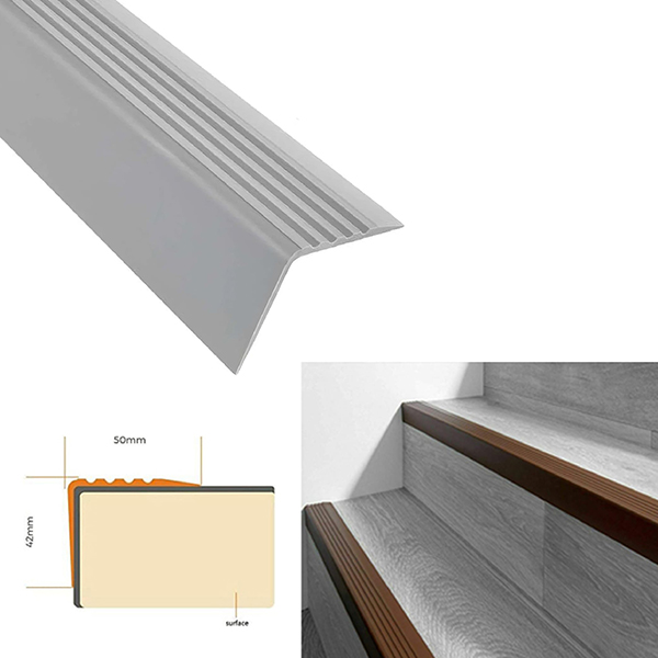 14-Pack Bullnose Stair Treads, 9.5x32 Inch, Non-Slip Carpet With Peel & Stick Backing For Wooden Steps (Beige)