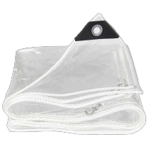 durable clear tarpaulins for construction & outdoor in UK