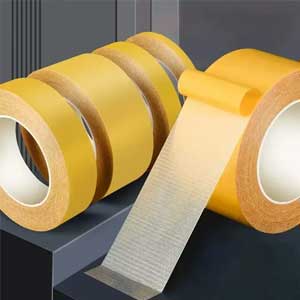 High-strength cloth tape used on UK construction site
