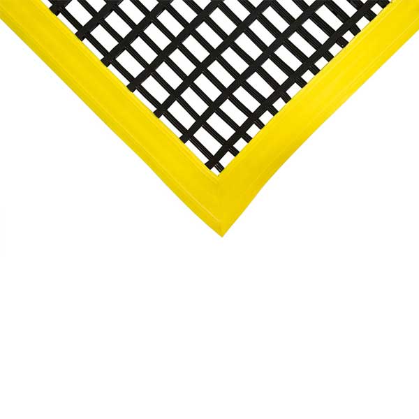 Cross Ribbed Vinyl Workstation PVC Safety Mat 