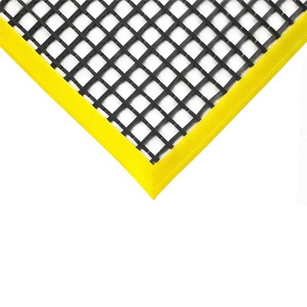 Cross Ribbed Vinyl Workstation PVC Safety Mat 